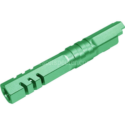 5KU 4.3 Inches CNC Aluminum Hexagon Outer Barrel +11mm CW Clockwise Threaded Suitable For Armorer Works WE (WE-TECH) Tokyo Marui Hi-Capa 4.3 Series GBB Pistols Airsoft