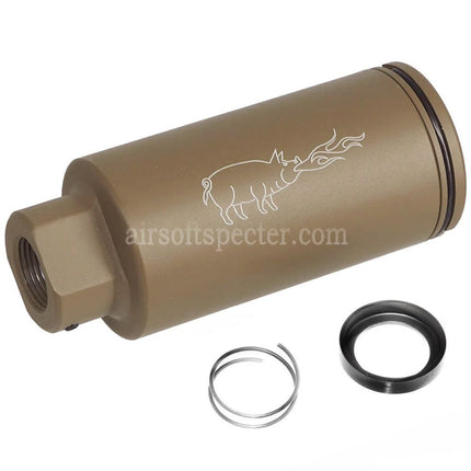 APS EMG Licensed Noveske KX3 Adjustable Sound Amplifier Muzzle Brake Flash Hider Suitable For -14mm CCW Counter-Clockwise Thread Barrel Rifles