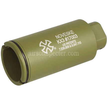APS EMG Licensed Noveske KX3 Adjustable Sound Amplifier Muzzle Brake Flash Hider Suitable For -14mm CCW Counter-Clockwise Thread Barrel Rifles