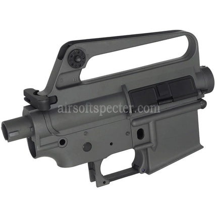 E&C M16VN 604 Style Metal Body Upper Lower Receiver Suitable For E&C Tokyo Marui M4 M16 Series AEG Rifles Airsoft Grey