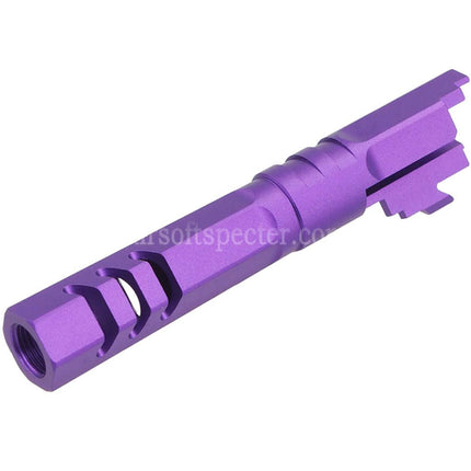 5KU 4.3 Inches CNC Aluminum Hexagon Outer Barrel +11mm CW Clockwise Threaded Suitable For Armorer Works WE (WE-TECH) Tokyo Marui Hi-Capa 4.3 Series GBB Pistols Airsoft