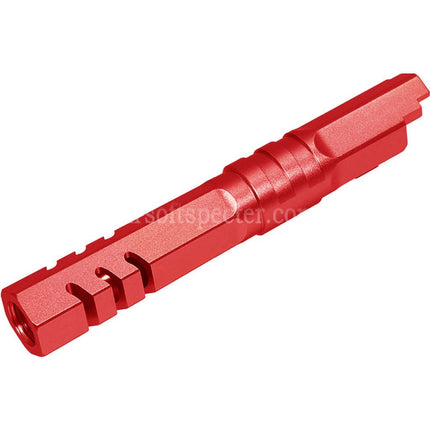 5KU 4.3 Inches CNC Aluminum Hexagon Outer Barrel +11mm CW Clockwise Threaded Suitable For Armorer Works WE (WE-TECH) Tokyo Marui Hi-Capa 4.3 Series GBB Pistols Airsoft