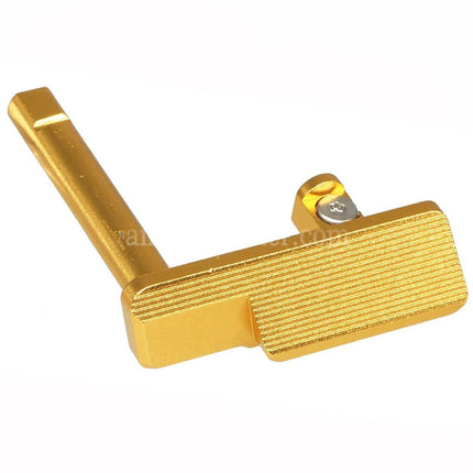 Arrêt de glissière de cible en aluminium 5KU CNC pour pistolets GBB ASG CZ Shadow2 Series de KJ Works Airsoft