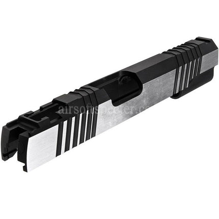 GK Tactical Aluminum SV Standard Slide with Nozzle Housing Recoil Spring Plug For Tokyo Marui Hi-Capa 1911 Series GBB Pistols Airsoft