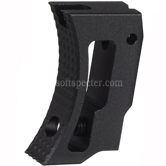5KU Aluminum Short Curved Adjustable Trigger For Tokyo Marui Hi-Capa 1911 Series GBB Pistols Airsoft