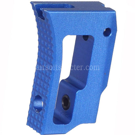 5KU Aluminum Upper Curved Adjustable Trigger For Tokyo Marui Hi-Capa 1911 Series GBB Pistols Airsoft
