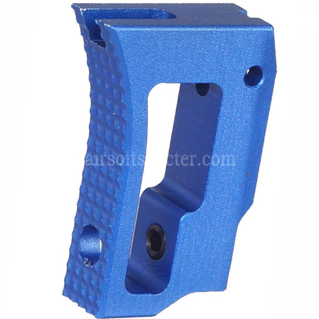 5KU Aluminum Upper Curved Adjustable Trigger For Tokyo Marui Hi-Capa 1911 Series GBB Pistols Airsoft