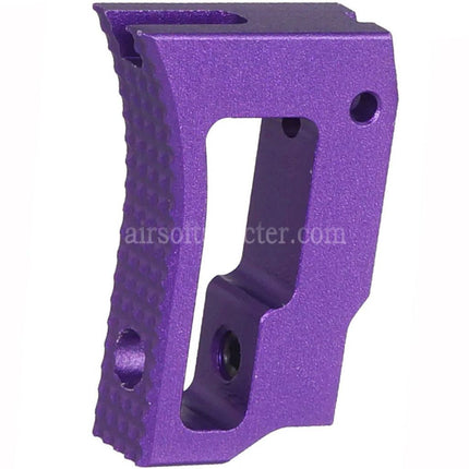 5KU Aluminum Upper Curved Adjustable Trigger For Tokyo Marui Hi-Capa 1911 Series GBB Pistols Airsoft