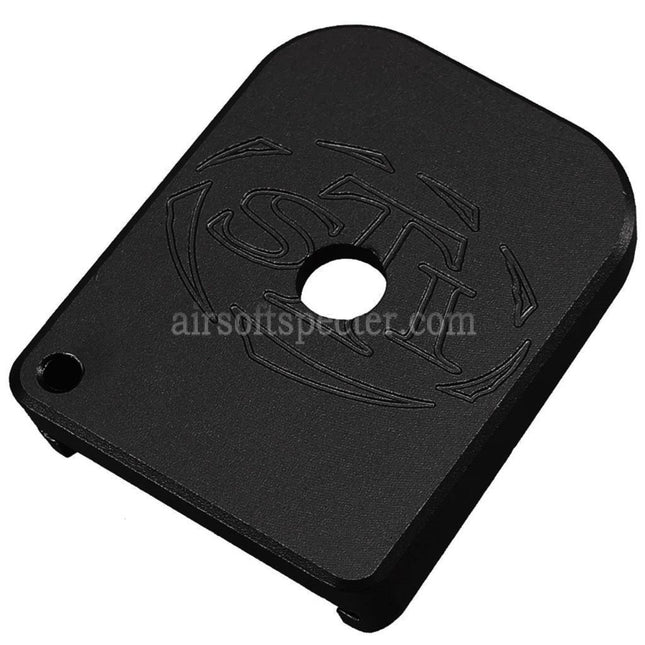 5KU Aluminum STI Style Magazine Base Plate Suitable For Armorer Works AW WE(WE-TECH) Tokyo Marui Hi-Capa Series Pistols Airsoft