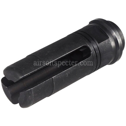 5KU SF SOCOM Style 3-Prong Steel Flash Hider -14mm CCW Counter-Clockwise Thread