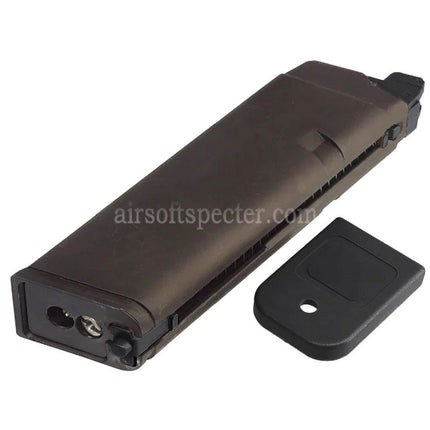 Guns Modify Upgraded 25rd Gas Magazine Suitable For G17 G18C G34 G35 G-Series GBB Pistols Airsoft