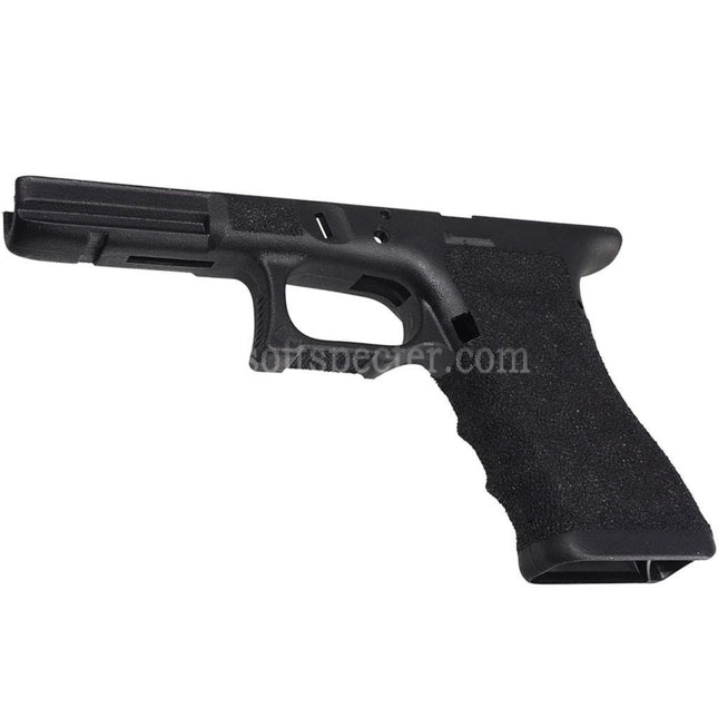 Guns Modify GM Reinforced Polymer Gen3 RTF Under Cut Stippling Frame Suitable For Tokyo Marui G17 G18C G22 G34 G-Series GBB Pistols Black
