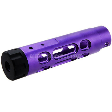 Narcos Airsoft CNC Aluminum Front Barrel Kit (Type 2) For Action Army AAP01 Series GBB Pistols