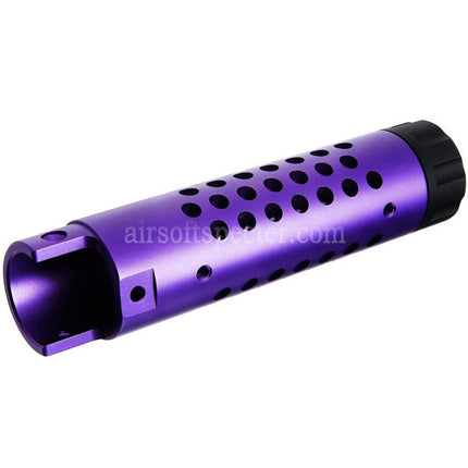Narcos Airsoft CNC Aluminum Front Barrel Kit (Type 4) For Action Army AAP01 Series GBB Pistols