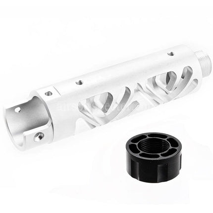 Narcos Airsoft CNC Aluminum Front Barrel Kit (Type 6) For Action Army AAP01 Series GBB Pistols