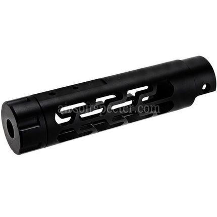 Narcos Airsoft CNC Aluminum Front Barrel Kit (Type 7) For Action Army AAP01 Series GBB Pistols