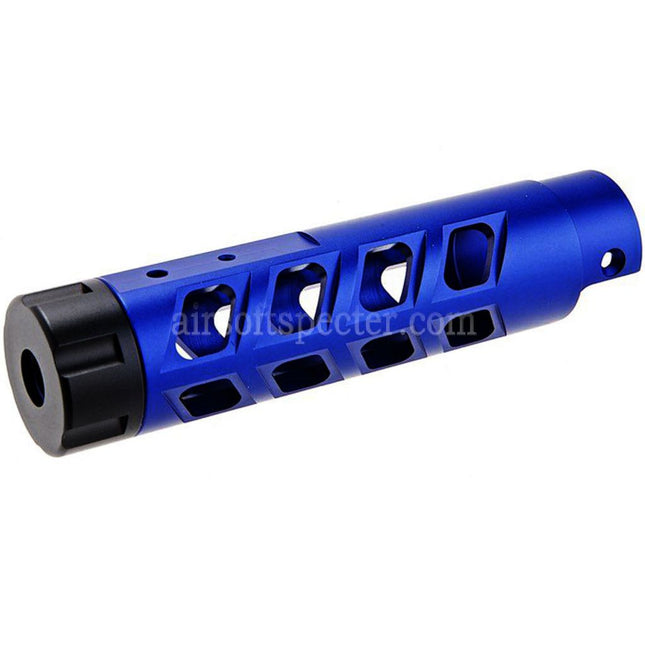 Narcos Airsoft CNC Aluminum Front Barrel Kit (Type 8) For Action Army AAP01 Series GBB Pistols
