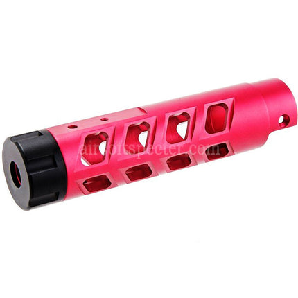 Narcos Airsoft CNC Aluminum Front Barrel Kit (Type 8) For Action Army AAP01 Series GBB Pistols