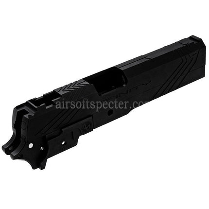 Tiger Soul CNC Aluminum INF Venom Middle Frame Slide Set For Toyko Marui Hi-Capa Series GBB Pistols Airsoft