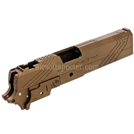 Tiger Soul CNC Aluminum INF Venom Middle Frame Slide Set For Toyko Marui Hi-Capa Series GBB Pistols Airsoft