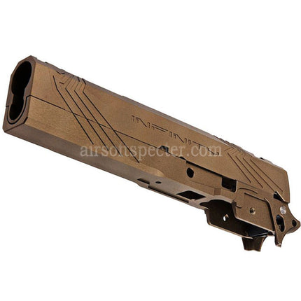 Tiger Soul CNC Aluminum INF Venom Middle Frame Slide Set For Toyko Marui Hi-Capa Series GBB Pistols Airsoft