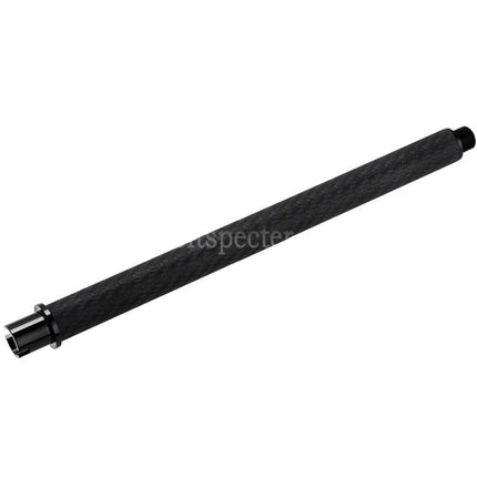 Dr. Black Light Weight Carbon Fiber 10.5 Inches Outer Barrel -14mm CCW Counter-Clockwise Thread For Tokyo Marui M4 Series MWS GBB Rifles Airsoft