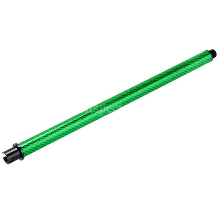 Dr. Black Light Weight Carbon Fiber 14 Inches Outer Barrel -14mm CCW Counter-Clockwise Thread For Tokyo Marui M4 Series MWS GBB Rifles Airsoft