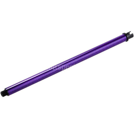 Dr. Black Light Weight Carbon Fiber 14 Inches Outer Barrel -14mm CCW Counter-Clockwise Thread For Tokyo Marui M4 Series MWS GBB Rifles Airsoft