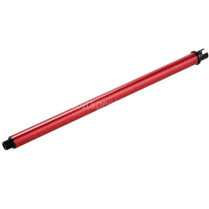 Dr. Black Light Weight Carbon Fiber 14 Inches Outer Barrel -14mm CCW Counter-Clockwise Thread For Tokyo Marui M4 Series MWS GBB Rifles Airsoft