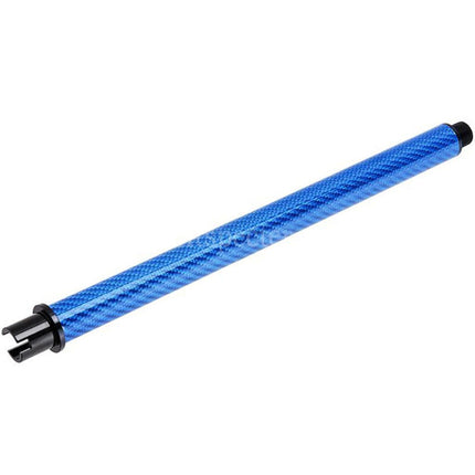 Dr. Black Light Weight Carbon Fiber 9 Inches Outer Barrel -14mm CCW Counter-Clockwise Thread For Tokyo Marui M4 Series MWS GBB Rifles Airsoft