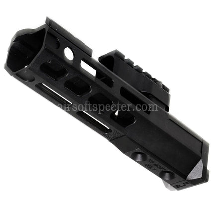 Kit de rail de garde-main M-LOK étendu Dytac SLR Rifleworks ION Lite 165 mm 6,5 pouces avec canon externe pour répliques Airsoft GBB de la série GHK AK, noir