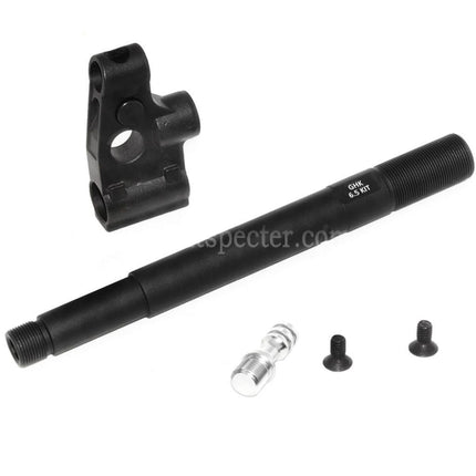 Kit de rail de garde-main M-LOK étendu Dytac SLR Rifleworks ION Lite 165 mm 6,5 pouces avec canon externe pour répliques Airsoft GBB de la série GHK AK, noir