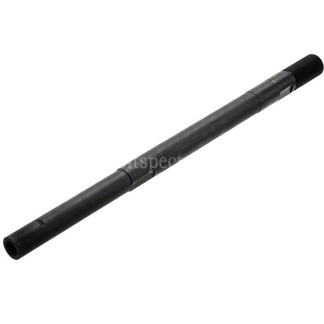 Hephaestus 300mm CNC Steel Outer Barrel For GHK AK105 Series GBB Rifles Airsoft Black