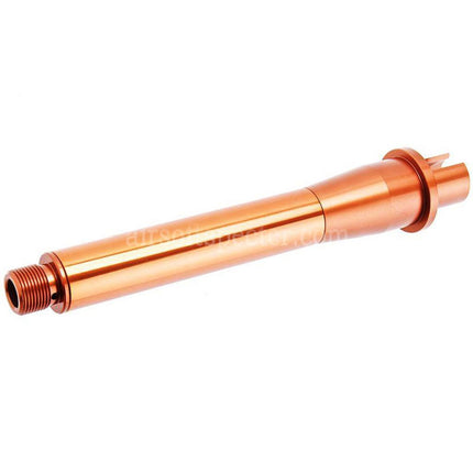 Revanchist Airsoft 6.5 Aluminium Outer Barrel with 0.5 Barrel Extension -14mm CCW Counter-Clockwise Thread For Tokyo Marui M4 Series MWS GBB Rifles Airsoft