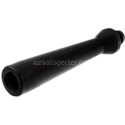 Revanchist Airsoft 100mm Ultra Lightweight Aluminum Outer Barrel -14mm CCW with Thread Adaptor For Novritsch SSP5 Series GBB Pistols