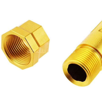 RWA Agency Arms CNC Aluminum Mid-Line Threaded Outer Barrel -14mm CCW For Umarex (VFC) G17 Gen3 Gen4 G18C / RWA Agency Arms EXA Series GBB Pistols Airsoft