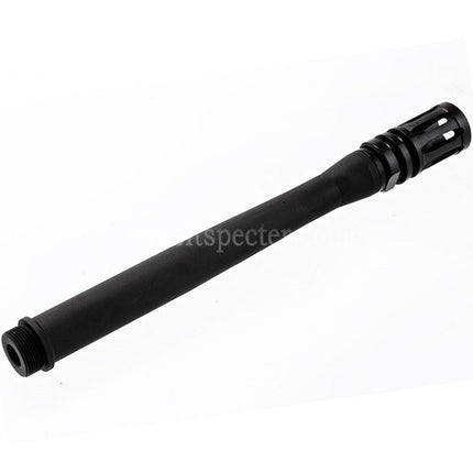 VFC Extended Outer Barrel -14mm CCW with Flash Hider For VFC M249 Series GBB Machine Gun Rifles Airsoft Black