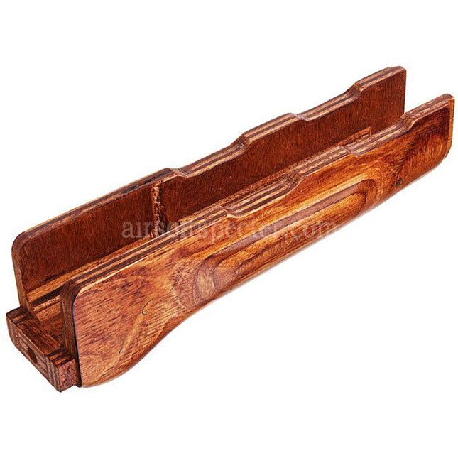 GHK Real Laminated Wood Lower Handguard For GHK AKM V2 V3 Series GBB Rifles Airsoft