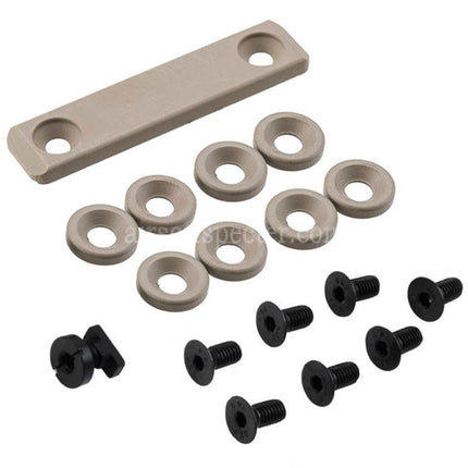 5KU CNC Aluminum 130mm DL-2 SPORT Handguard Extender For AKM AK105 AK74 AK Series Rifles Airsoft