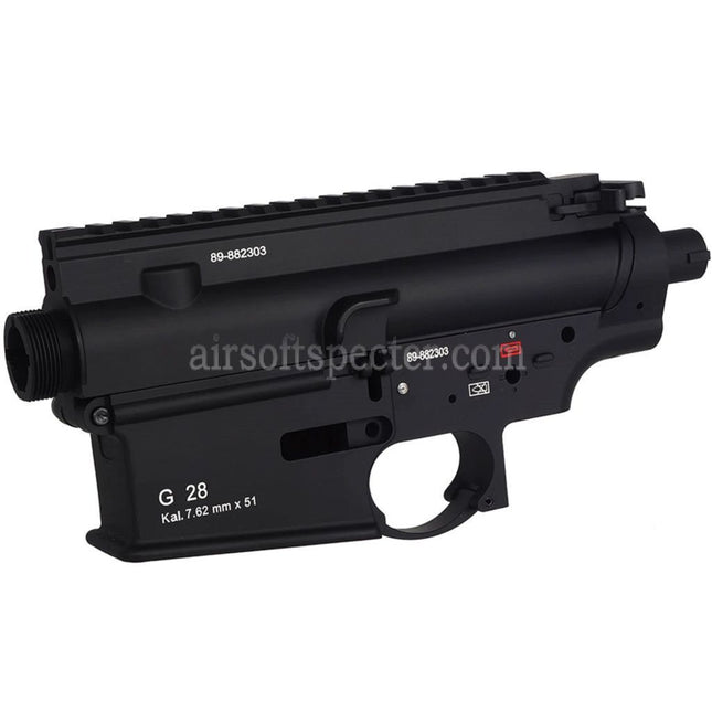 E&C Metal Body Upper Lower Receiver Suitable For E&C G28 HK417 Series AEG Rifles Airsoft