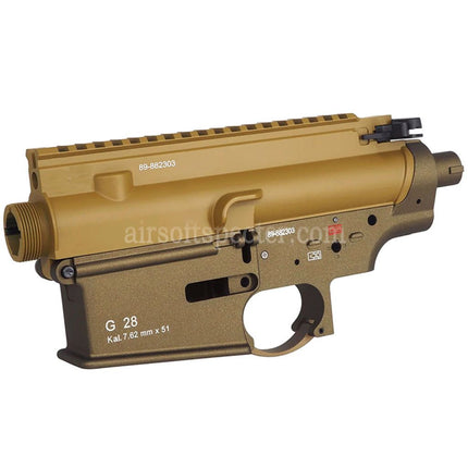 E&C Metal Body Upper Lower Receiver Suitable For E&C G28 HK417 Series AEG Rifles Airsoft