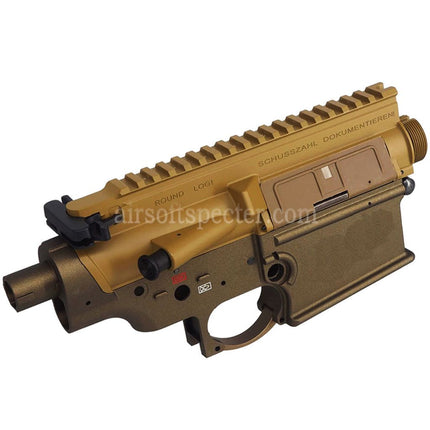 E&C Metal Body Upper Lower Receiver Suitable For E&C G28 HK417 Series AEG Rifles Airsoft