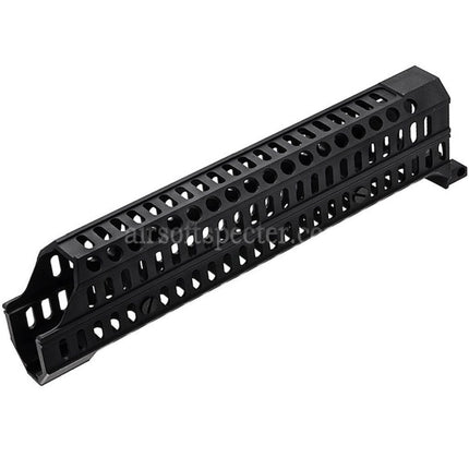 LCT 280mm Aluminum ZSPORT-12 Handguard Rail System For LCT LCK-12 LCK-15 LCK-19 ZK-12 ZK-12U AK12 Series AEG Rifles Airsoft Black