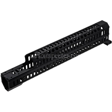 LCT 345mm Aluminum ZSPORT-12U Handguard Rail System For LCT LCK-12 LCK-15 LCK-19 ZK-12 ZK-12U AK12 Series AEG Rifles Airsoft Black