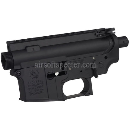 E&C COLT M4A1 Metal Body Upper Lower Receiver (CNC Logo) Suitable For E&C Tokyo Marui M4 M16 Series AEG Rifles Airsoft Black