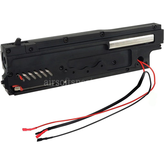 AIRSOFT SPECTER CNC Aluminum Complete Gearbox with Neodymium Magnet Motor Suitable For A&K CLASSIC ARMY ECHO-1 M249 Series AEG Rifles