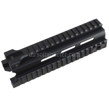 AIRSOFT WEBSITE 195mm Aluminum RIS Handguard Rail System Suitable For A&K Masada ACR AEG Rifles Airsoft Black