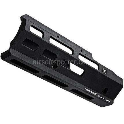 Northeast 145mm 1913 M-Lok Handguard pour répliques Airsoft GBB SMG Northeast MP2A1 UZI Series Noir