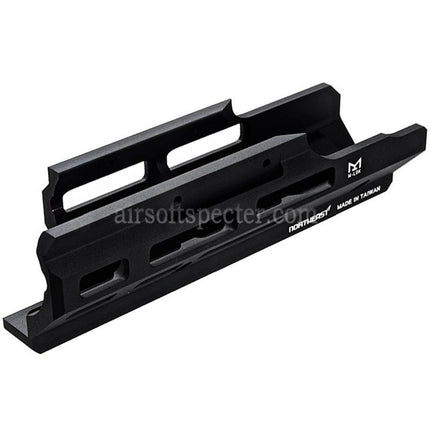 Northeast 145mm 1913 M-Lok Handguard pour répliques Airsoft GBB SMG Northeast MP2A1 UZI Series Noir
