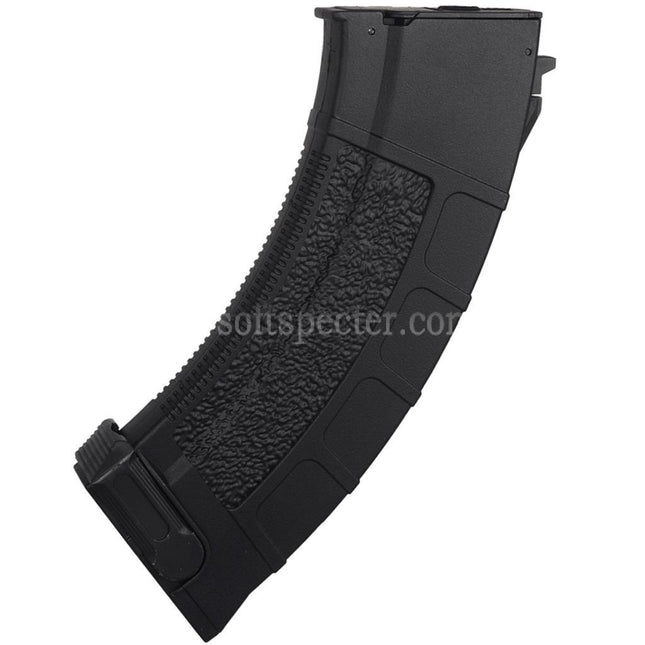 CYMA 500rd Pull-Tab Polymer Winding Hi-Cap Magazine Suitable For AK Series AEG Rifles Airsoft Black